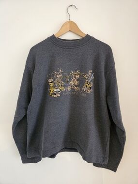 Marsu Studio Adventures Crewneck Sweatshirt Large Marsupilami Cartoon 2002